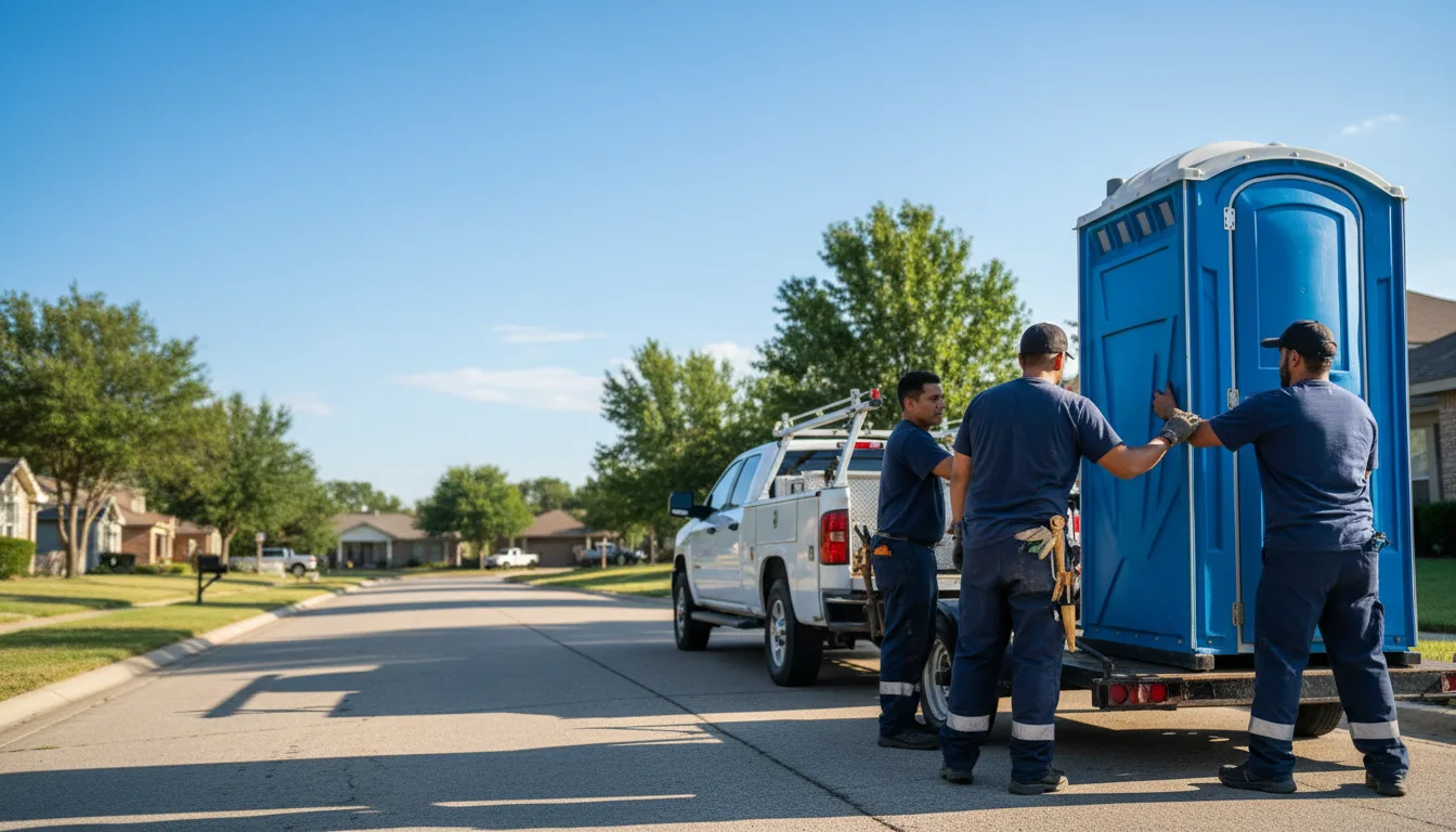 Portable Toilet Rental in Lake Fork, IL near me